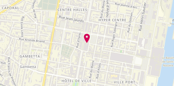 Plan de Hama Coiffure, 79 Rue Stalingrad, 44600 Saint-Nazaire