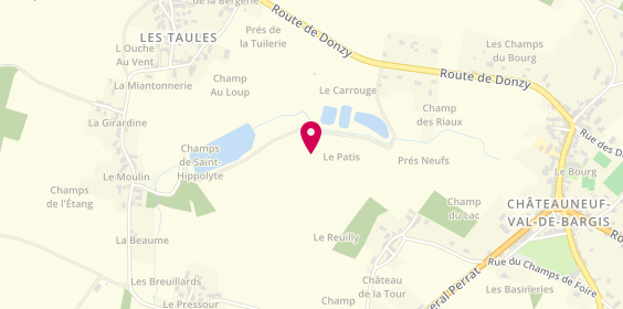Plan de Un Temps Pour Soi Coiffure, 25 Grande Rue, 58350 Châteauneuf-Val-de-Bargis