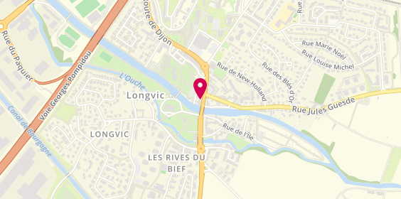 Plan de Le Pont du Coiffeur, 9 Route de Dijon, 21600 Longvic