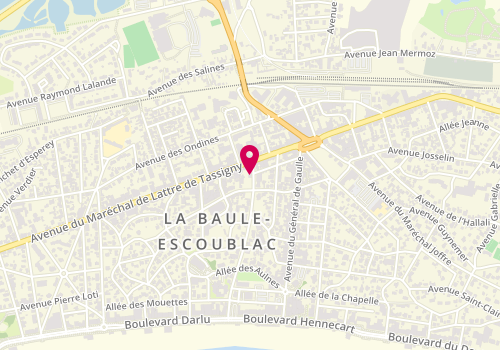 Plan de Le Salon 41, 41 avenue Olivier Guichard, 44500 La Baule-Escoublac
