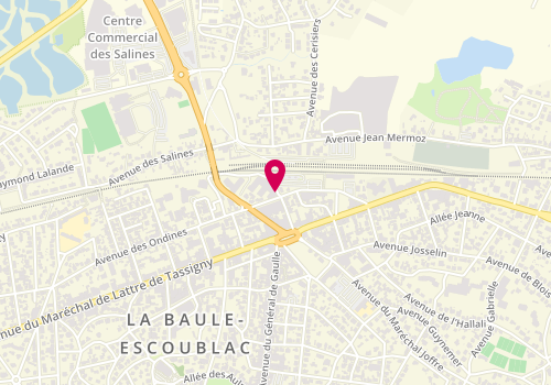 Plan de La Loge la Baule, 11 avenue du Commandant de Nervo, 44500 La Baule-Escoublac