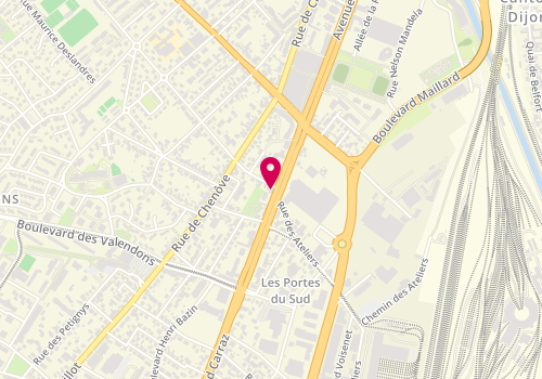 Plan de Sa'Lys Coiffure, 152 avenue Jean Jaurès, 21000 Dijon