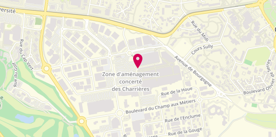 Plan de Jean Louis David - Coiffeur Quetigny, Avenue de Bourgogne C.cial Carrefour Grand, 21800 Quetigny