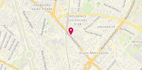 Plan de Ambiance Coiff, 131 Rue d'Auxonne, 21000 Dijon