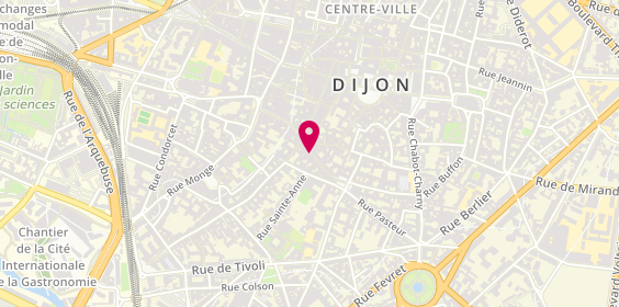 Plan de Pophair Dijon, 14 Rue Charrue, 21000 Dijon