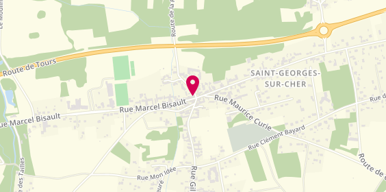 Plan de Anais Coiff, 4 Rue Marcel Bisault, 41400 Saint-Georges-sur-Cher