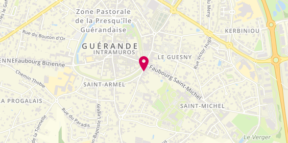 Plan de Evanescence, 5 place du Marhallé, 44350 Guérande