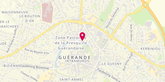Plan de A la Frisette Chic, 2 Boulevard Nord, 44350 Guérande