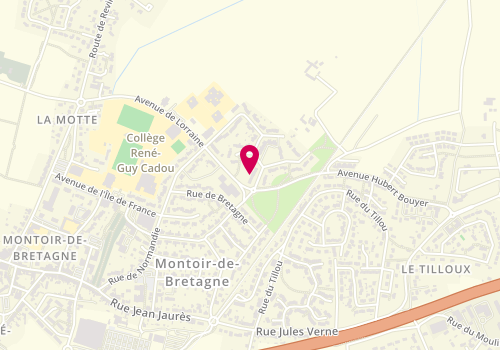 Plan de Ds'coiff, 48 Rue de L&#039;Aunis, 44550 Montoir-de-Bretagne