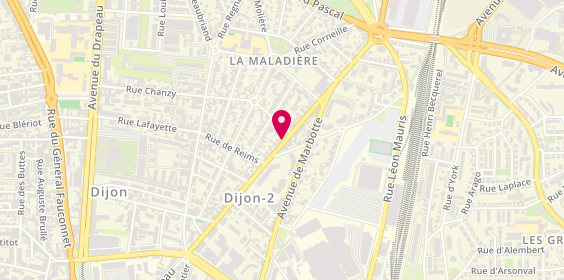 Plan de Magalie, Avenue Aristide Briand, 21000 Dijon