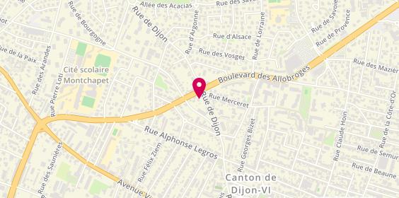 Plan de Fernandes Carlos, 64 Rue de Dijon, 21121 Fontaine-lès-Dijon