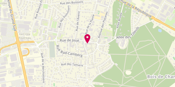 Plan de Coiffure Isabelle, 18 Rue de la Mairie, 37170 Chambray-lès-Tours