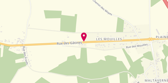 Plan de BORDE Martine, 9 Rue Gatines, 58150 Tracy-sur-Loire
