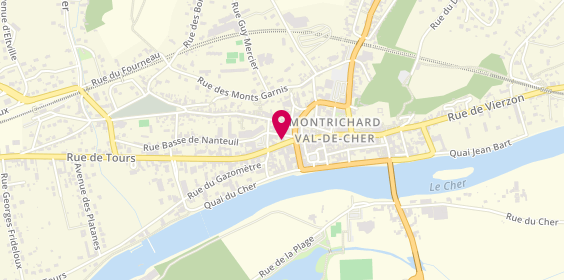 Plan de Derouault, 1 place du Commerce, 41400 Montrichard-Val-de-Cher