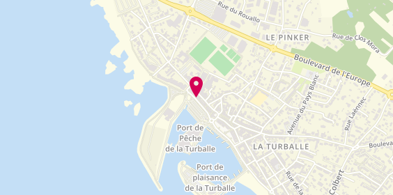 Plan de L'Atelier des Brosses, 8 Quai Saint-Paul, 44420 La Turballe