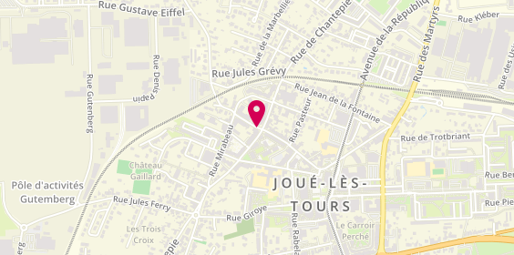Plan de Confidences Coiffure, 71 Rue de Chantepie, 37300 Joué-lès-Tours