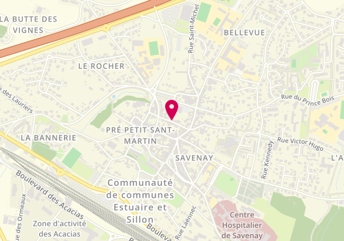 Plan de Hair Business Developpement, 10 Rue Georges Clémenceau, 44260 Savenay