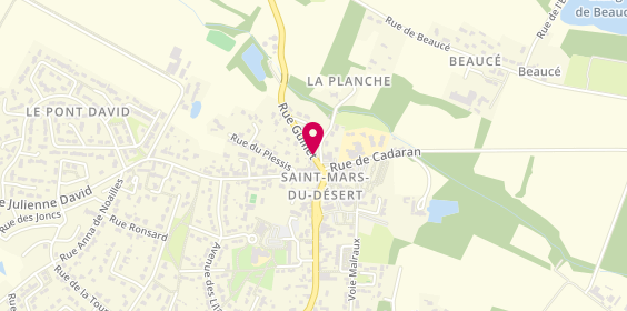 Plan de Aux Ciseaux d'Elo, 1 Rue Guillet, 44850 Saint-Mars-du-Désert