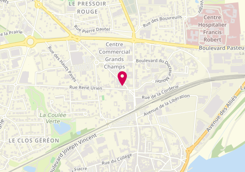 Plan de Avenue 73, 35 Rue du Général Hagron, 44150 Ancenis-Saint-Géréon