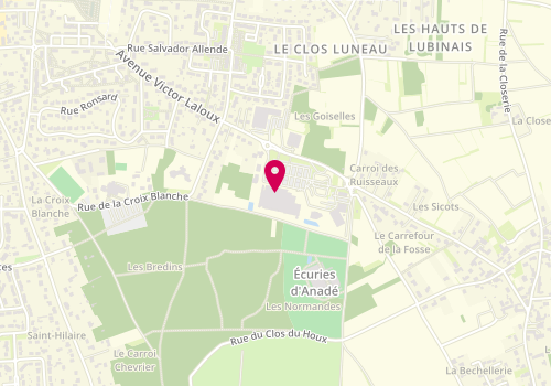 Plan de Isabelle B. Coiffures, 46 avenue Victor Laloux, 37270 Montlouis-sur-Loire