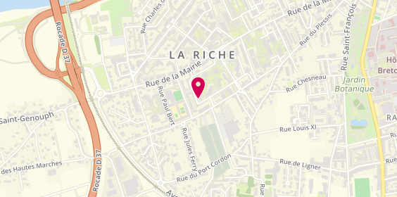 Plan de FONTENAY Clara, 12 Rue René Laennec, 37520 La Riche