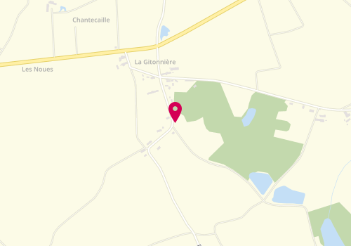 Plan de LEVEQUE Sabrina, 4 Route Gittonniere, 41700 Choussy