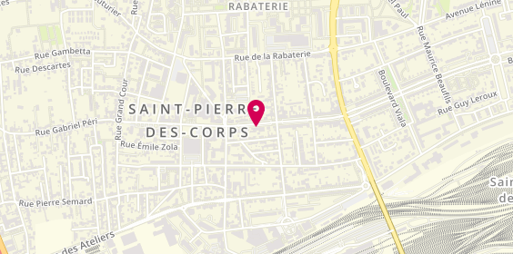 Plan de Intermède Coiffure, 53 Bis avenue de la République, 37700 Saint-Pierre-des-Corps