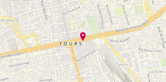 Plan de Eric Stipa, 7 Boulevard Heurteloup, 37000 Tours