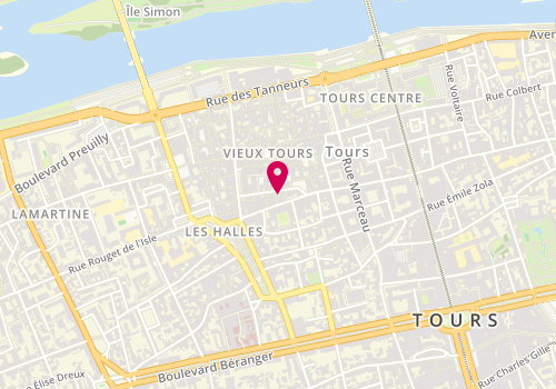 Plan de Les Astuces de Laurent, 26 Rue du Change, 37000 Tours
