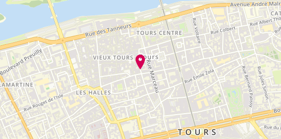 Plan de L’Atelier D’Argan by Aurore, 23 Rue du Président Merville, 37000 Tours