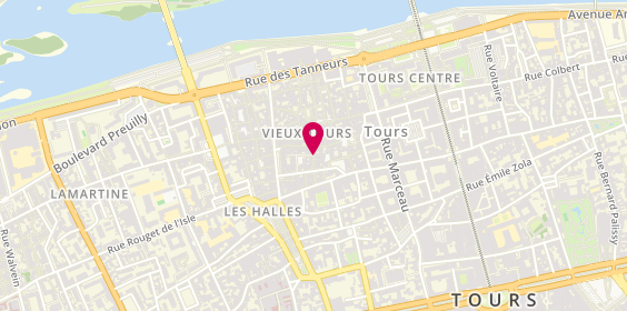 Plan de Jean-Louis David Diffusion, 14 Rue du Change, 37000 Tours