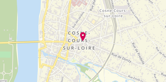 Plan de DESSANGE - Coiffeur Cosne-Cours-Sur-Loire, 21 Rue des Frères Gambon, 58200 Cosne-Cours-sur-Loire