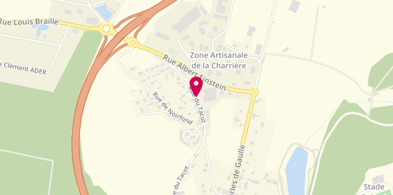 Plan de Pop Coiffure, Zone Artisanale la Charriere 34 Rue Tacot, 70190 Rioz