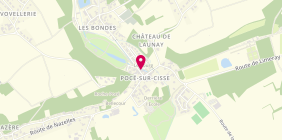 Plan de Lydia & Christophe ANDRE Coiffure, 4 Route de Saint-Ouen Les Vignes, 37530 Pocé-sur-Cisse