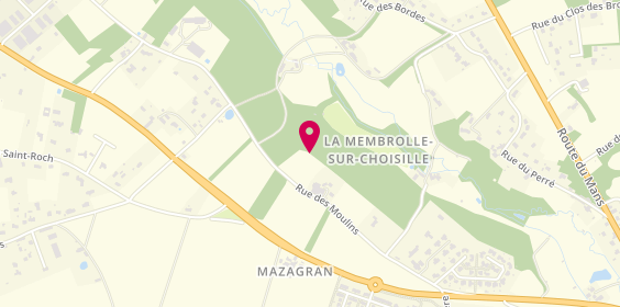 Plan de Anouck B, 24 Rue Nationale, 37390 La Membrolle-sur-Choisille