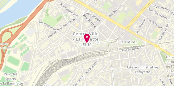 Plan de La Parenthèse, 32 avenue Denis Papin, 49100 Angers