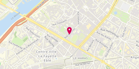 Plan de Haute Coiffure, 29 Rue des Lices, 49100 Angers