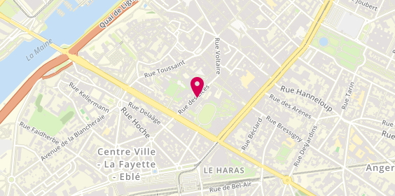 Plan de Salon Quentin Desmars - Coiffeur Angers, 23 Rue des Lices, 49100 Angers