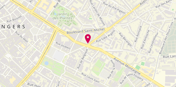 Plan de Pascal Meignan Coiffeur, 61 Avenue Pasteur et No 63, 49100 Angers