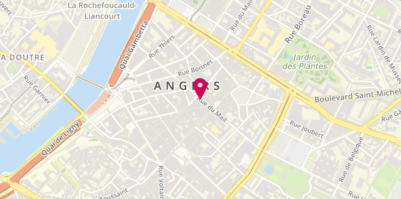 Plan de Dessange Paris, 62 Rue du Mail, 49000 Angers
