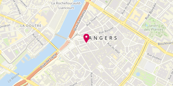 Plan de Salon André, 11 Rue de la Roë, 49100 Angers