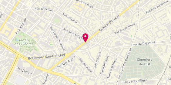 Plan de Brune et Blonde, 96 avenue Pasteur, 49100 Angers