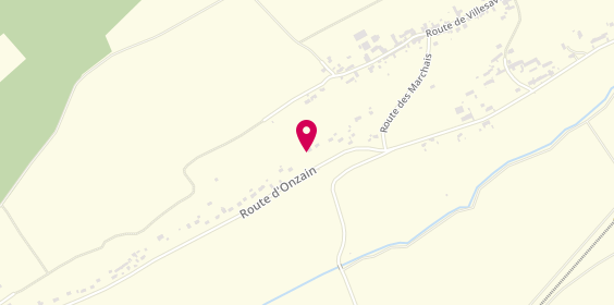 Plan de SEGOND Alexandra, 94 Route d'Onzain, 41150 Valloire-sur-Cisse