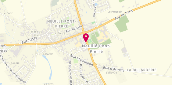 Plan de BEST OF COIFFURE Neuillé-Pont-Pierre, 11 avenue du Général de Gaulle, 37360 Neuillé-Pont-Pierre