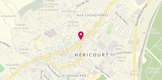 Plan de Coiffcool, 7 avenue Léon Jouhaux, 70400 Héricourt