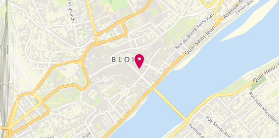 Plan de Blois Coiffure, 5 Rue du Chant des Oiseaux, 41000 Blois