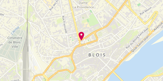 Plan de Tchip Coiffure, 1 Rue du Bourg 9, 41000 Blois