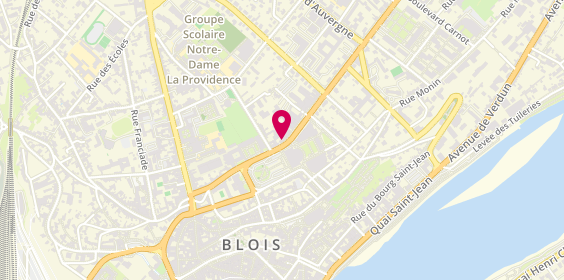 Plan de Dimitri Coiffure, 4 avenue du Maréchal Maunoury, 41000 Blois