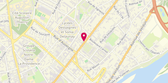 Plan de Profil, 44 avenue du Maréchal Maunoury, 41000 Blois