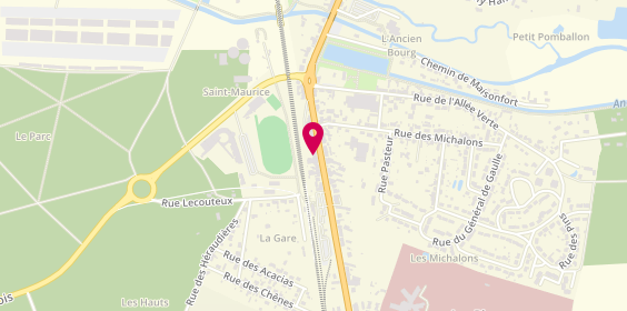 Plan de Antoine Coiffeur Barbier, 64 avenue de la République, 41600 Lamotte-Beuvron
